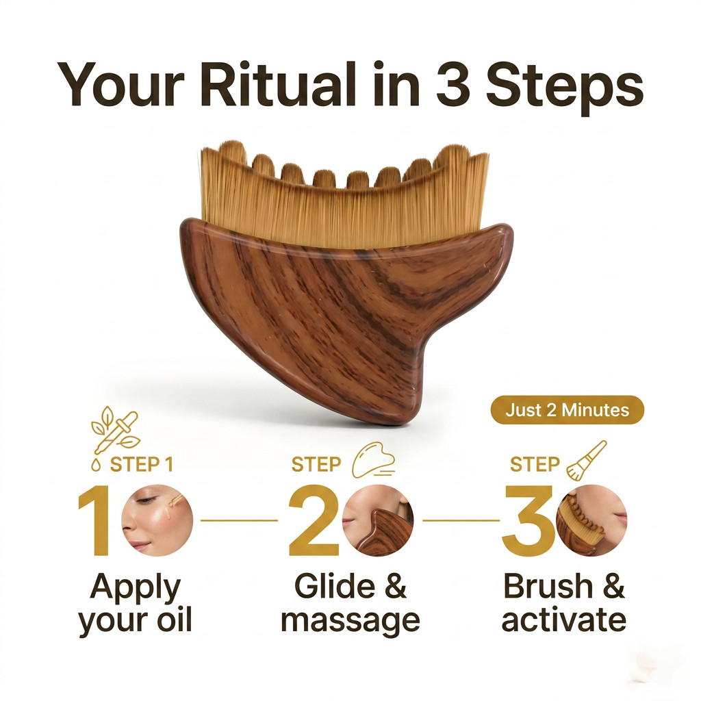 2-in-1 Gua Sha Facial Ritual Tool